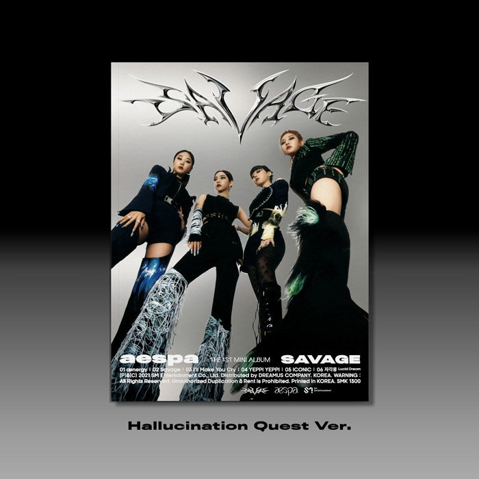 AESPA The 1st Mini Album [Savage] (Hallucination Quest ver.)