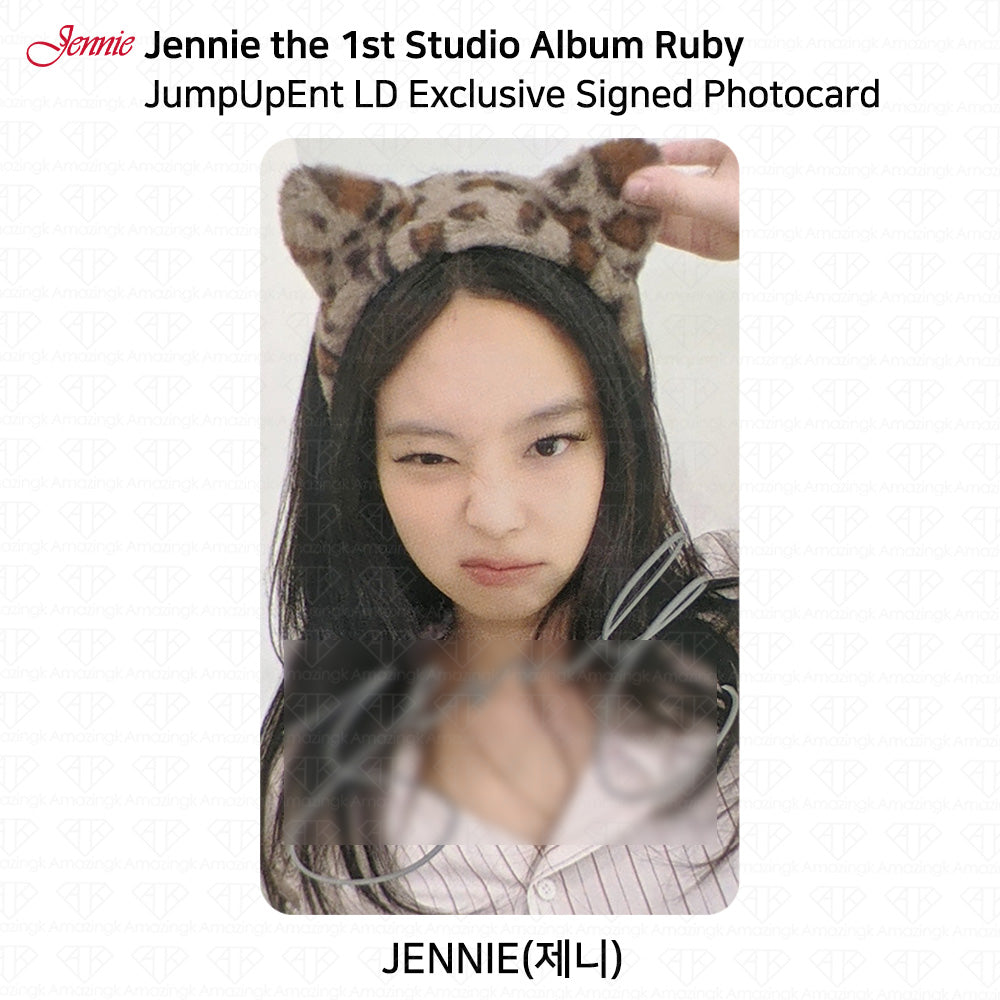 Jennie The 1st Studio Album RUBY JumpUpEnt LuckyDraw