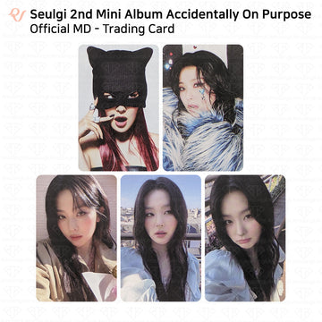 Seulgi The 2nd Mini Album Accidentally On Purpose Official MD Trading Card