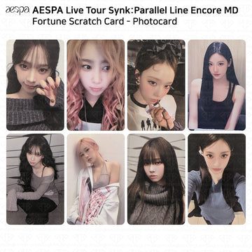 AESPA Live Tour Synk:Parallel Line Encore MD - Fortune Scratch Card