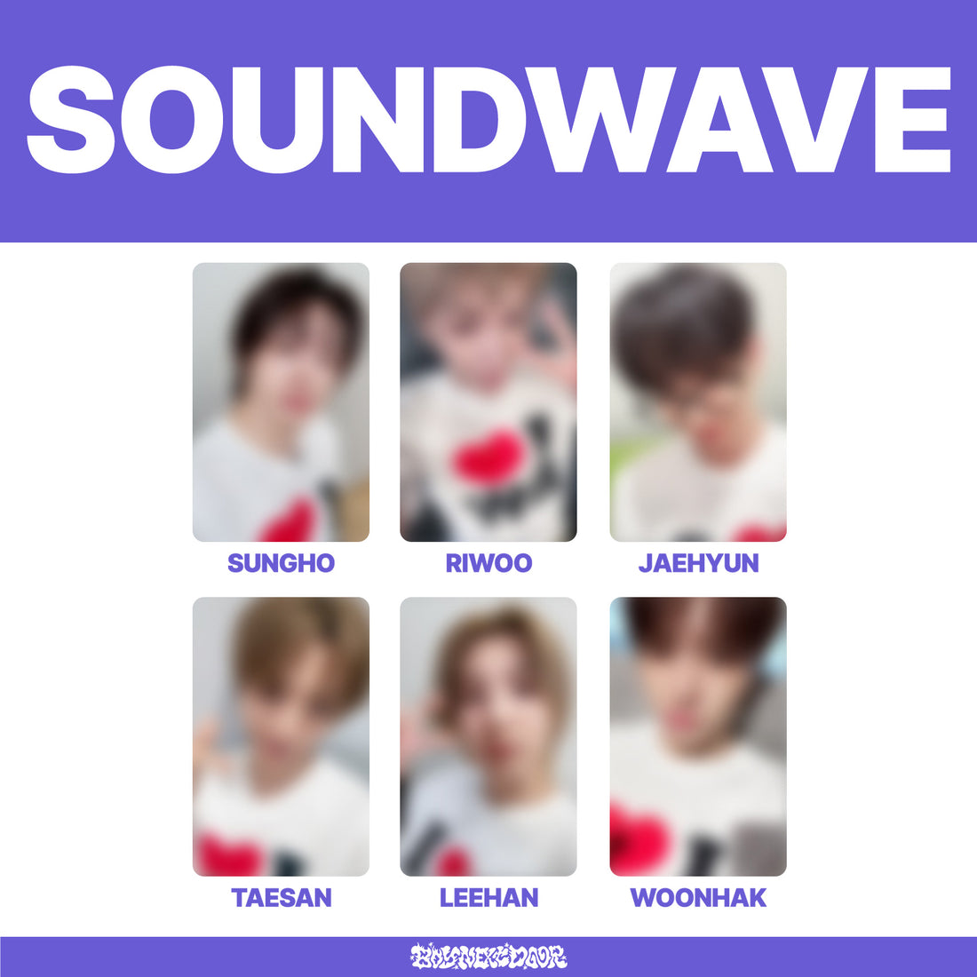 [PRE-ORDER] BOYNEXTDOOR 4th EP Album No Genre Soundwave Fan Sign Event Photocard
