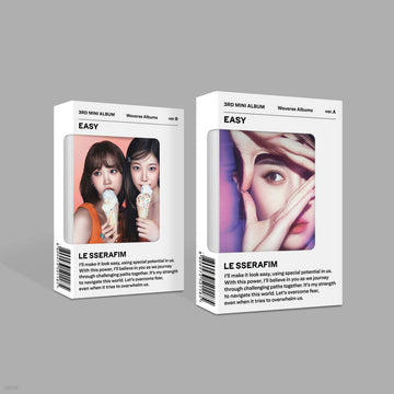 LE SSERAFIM The 3rd Mini Album [EASY] (weverse ver.)