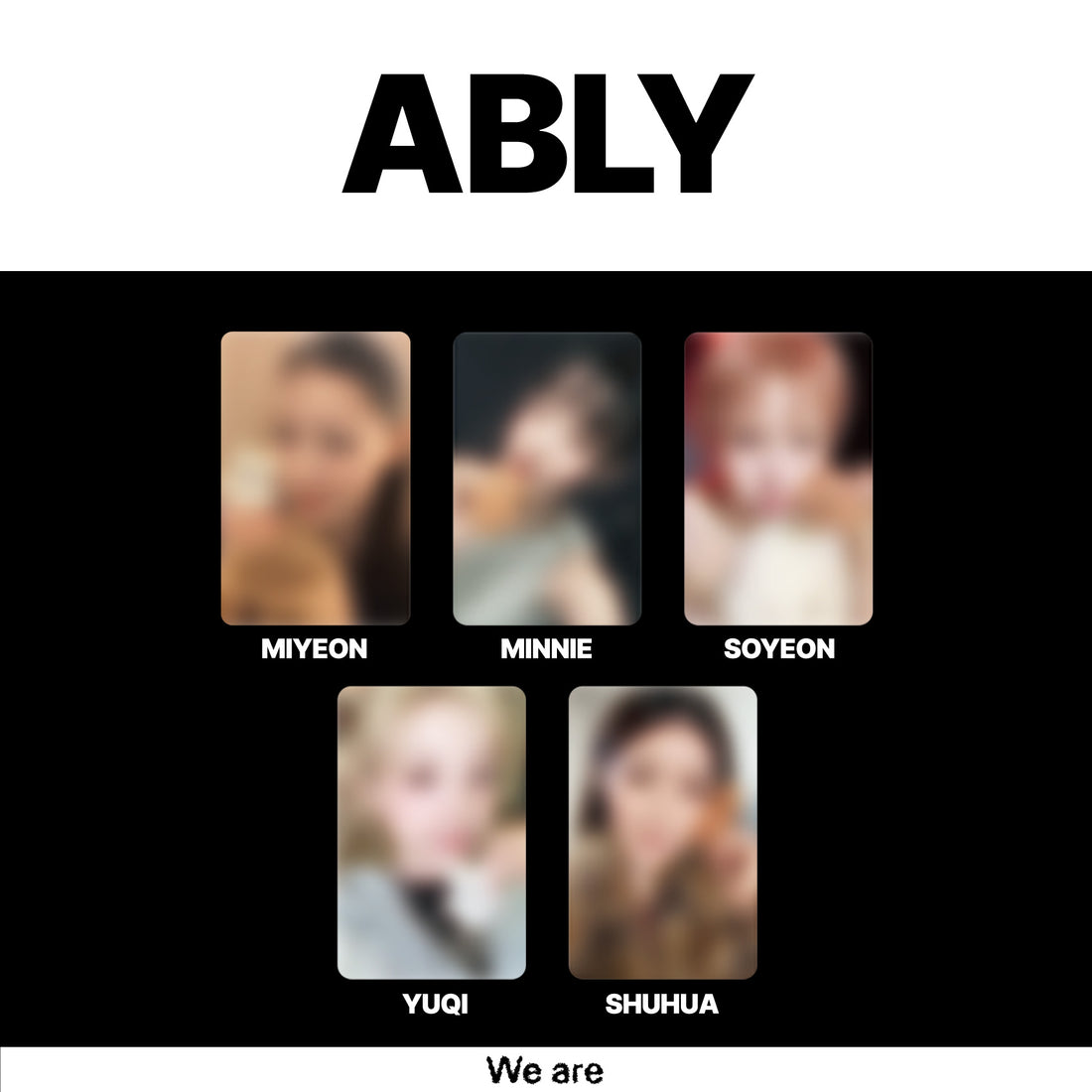 [PRE-ORDER] i-dle The 8th Mini Album We are POB Photocard