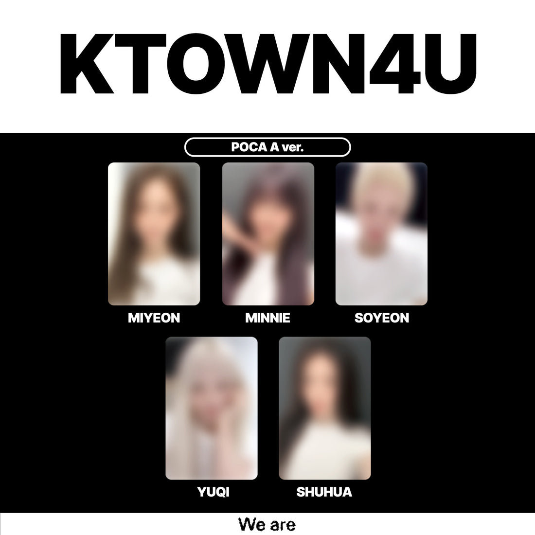 [PRE-ORDER] i-dle The 8th Mini Album We are (POCA Album ver.)