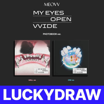 [PRE-ORDER] MEOVV 1st EP Album My Eyes Open Wide (Photobook ver.) Luckydraw Event