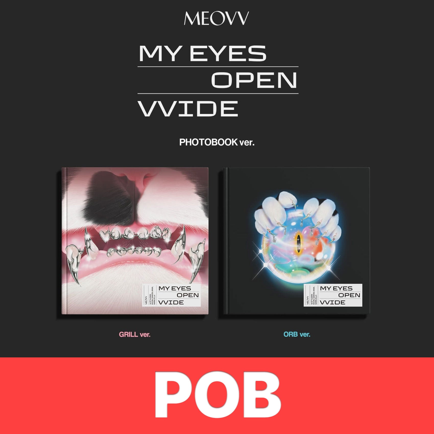 [PRE-ORDER] MEOVV 1st EP Album My Eyes Open Wide Album (Photobook ver.)