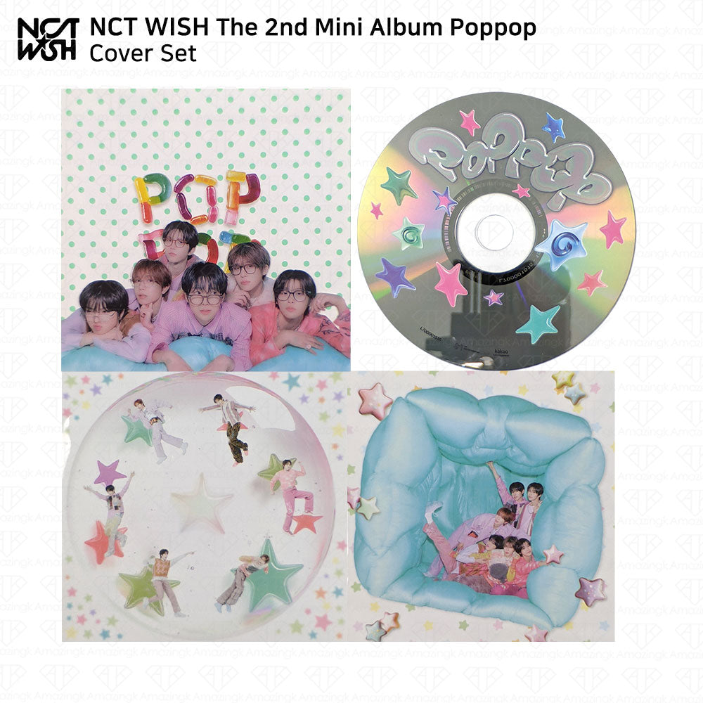 NCT WISH - 2nd Mini Album poppop Cover Set