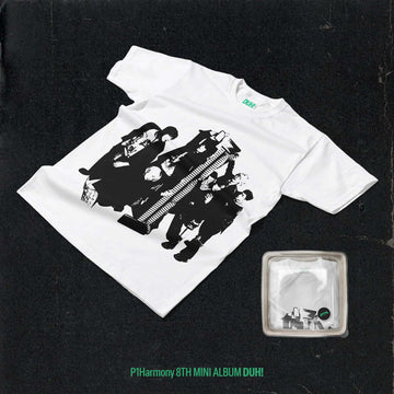 P1Harmony 8th Mini Album DUH! (Plain White T ver.)