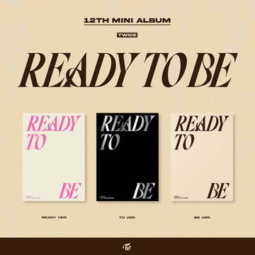 TWICE The 12th Mini Album [Ready To Be]