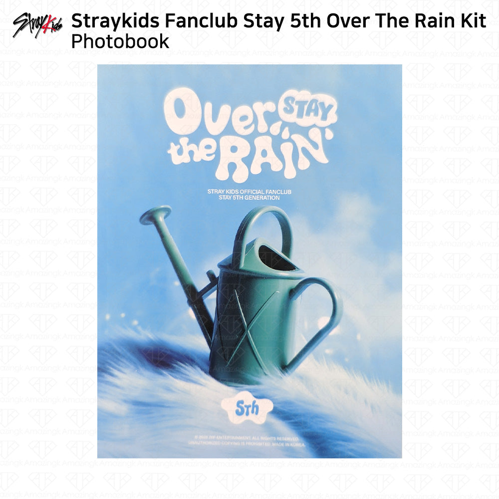 STRAY KIDS Fanclub Stay 5th Over The Rain Kit Photobook
