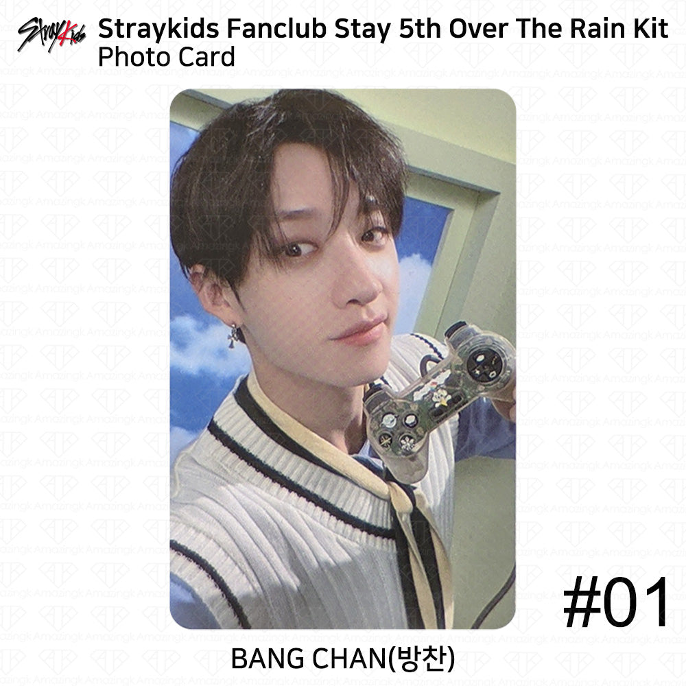 STRAY KIDS Fanclub Stay 5th Over The Rain Kit Photo Card