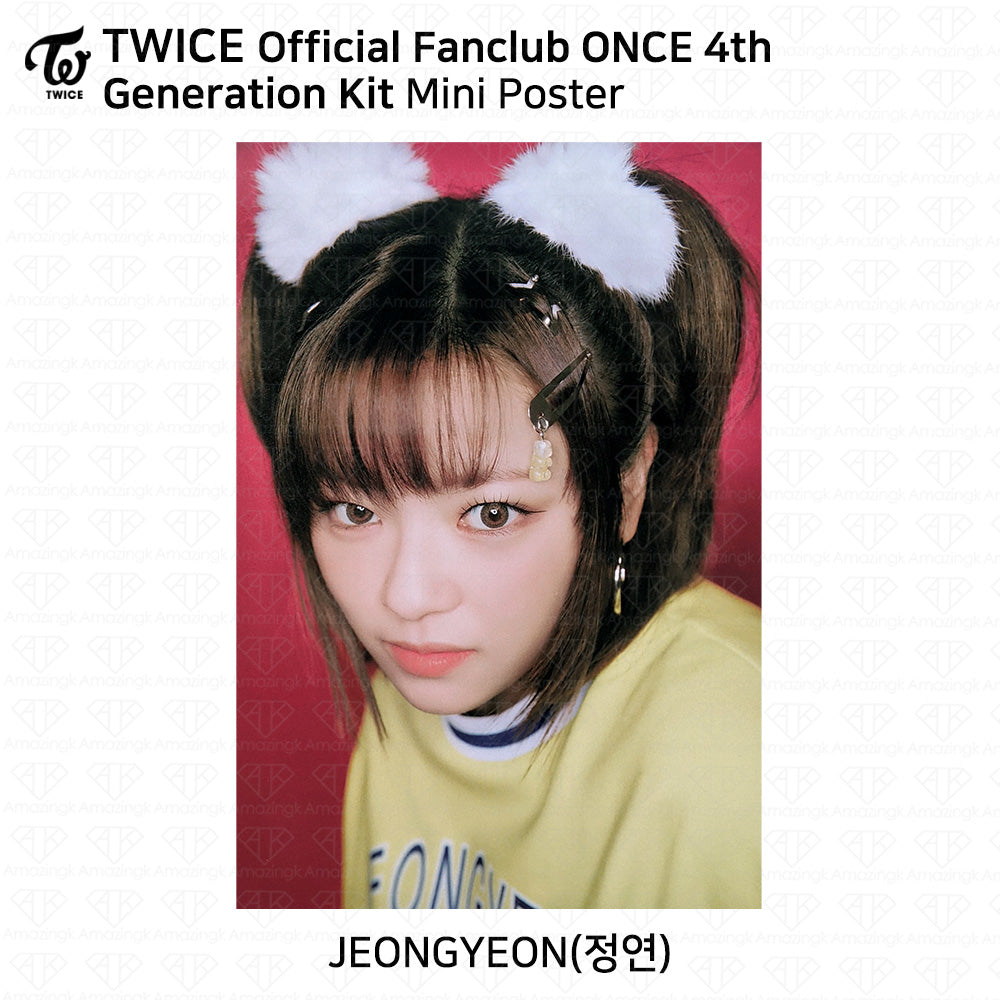 TWICE Official Fan Club ONCE 4th Generation Kit - Goods
