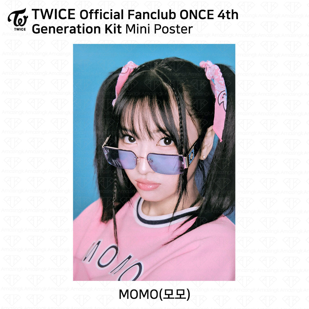 TWICE Official Fan Club ONCE 4th Generation Kit - Goods