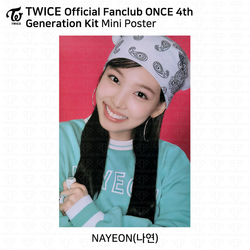 TWICE Official Fan Club ONCE 4th Generation Kit - Goods