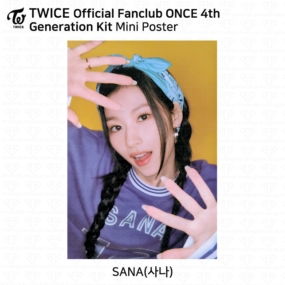 TWICE Official Fan Club ONCE 4th Generation Kit - Goods