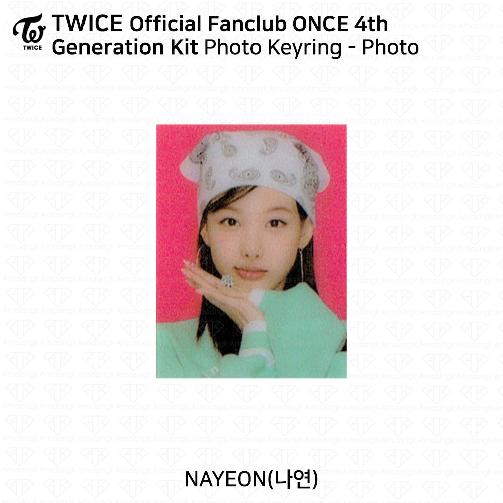TWICE Official Fan Club ONCE 4th Generation Kit - Photocard