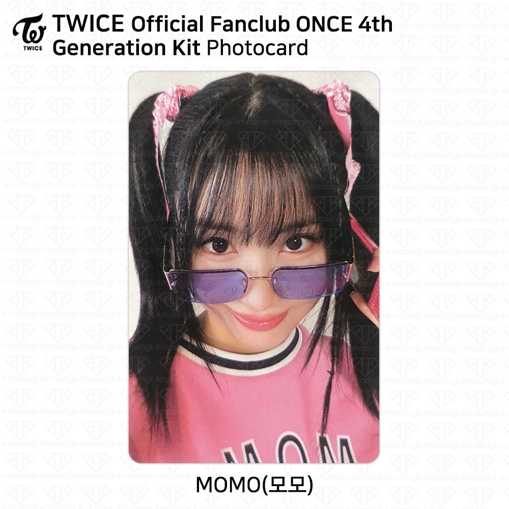 TWICE Official Fan Club ONCE 4th Generation Kit - Photocard