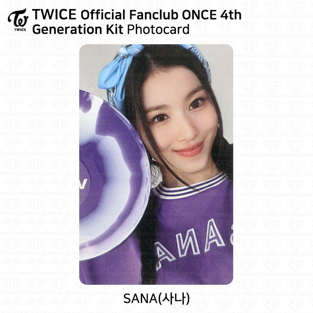 K-POP・アジア ONCETWICE JAPAN OFFICIAL FANCLUB level 4 TWICE ONCE Korea Fan Club Membership 4th Generation Kit Full